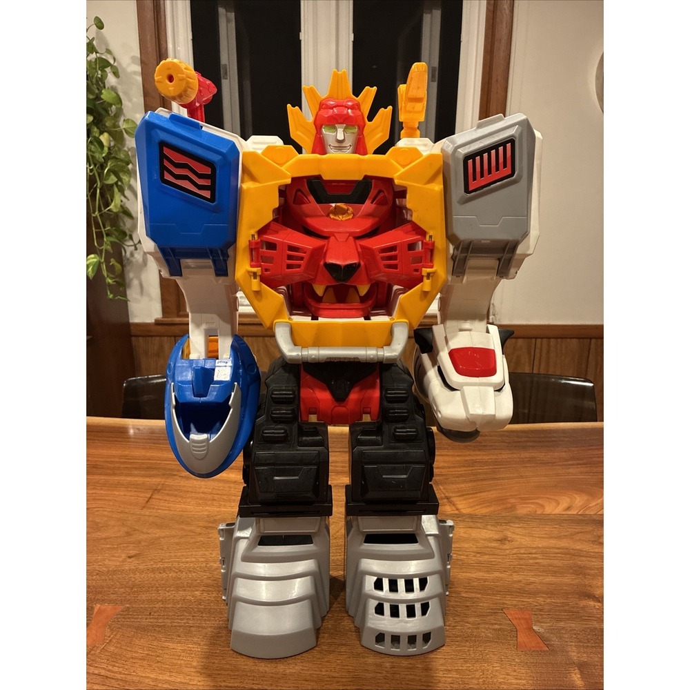 Power Rangers Playskool Heroes Megazord Giant Action Figure Lights Sounds 24"